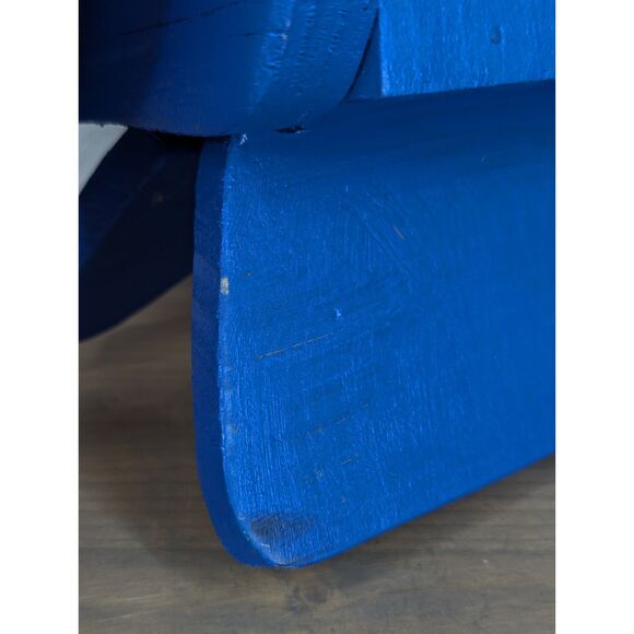 Handmade Blue Jay Birdhouse with Rope Hanger Unique Bright  Bird Lover - Picture 8 of 12